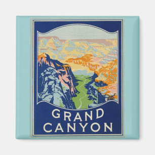 Aimant Canyon grand - Vintage voyage