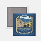 Aimant Canyon noir de la Gunnison (PF1) (Recto/Verso)