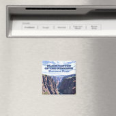 Aimant Canyon noir du parc national Gunnison CO (In Situ (Lave-vaisselle))