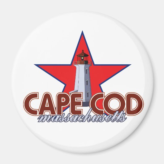 Aimant Cap Cod Lighthouse (Devant)
