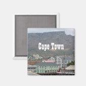Aimant Cap Table Mountain Waterfront Cityscape (Recto/Verso)