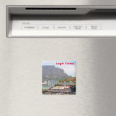 Aimant Cap Table Mountain Waterfront Cityscape (In Situ (Lave-vaisselle))