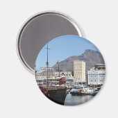 Aimant Cap V&A Waterfront, Afrique du Sud (Recto/Verso)