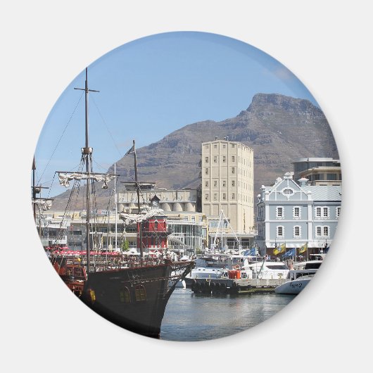 Aimant Cap V&A Waterfront, Afrique du Sud (Devant)