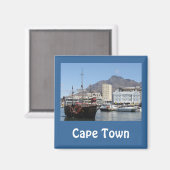 Aimant Cap V&A Waterfront, Afrique du Sud (Recto/Verso)