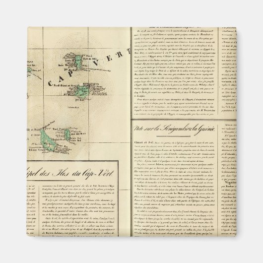 Aimant Cap-Vert Afrique (Devant)