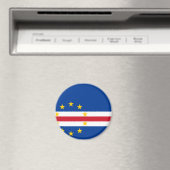 Aimant Cap-Vert Drapeau CV (In Situ (Lave-vaisselle))