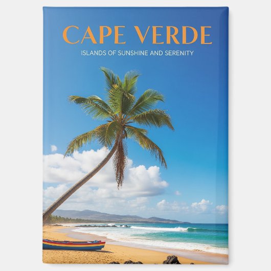 Aimant Cap Vert Voyage (Recto)