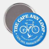 Aimant Cape Ann Loop (cyclisme) (Recto/Verso)