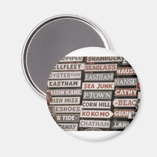 Aimant Cape Cod (Recto/Verso)