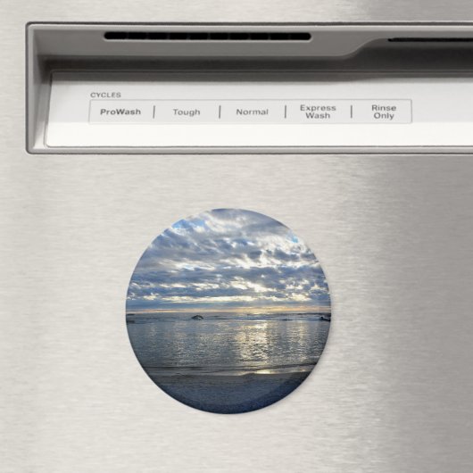 Aimant Cape Cod, Massachusetts Ocean Sunset souvenir (In Situ (Lave-vaisselle))