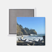 Aimant Cape Disappointment Lighthouse, Washington (Recto/Verso)