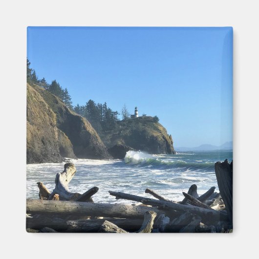 Aimant Cape Disappointment Lighthouse, Washington (Devant)