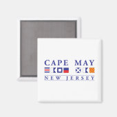 Aimant Cape May New Jersey (Recto/Verso)