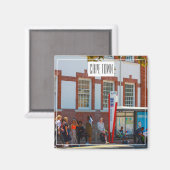 Aimant Cape Town Cityscape Architecture Afrique du Sud (Recto/Verso)