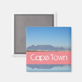 Aimant Cape Town Table Mountain ZA Afrique du Sud (Recto/Verso)