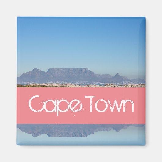 Aimant Cape Town Table Mountain ZA Afrique du Sud (Devant)