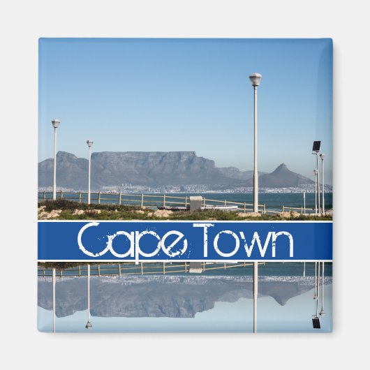 Aimant Cape Town Table Mountain ZA Afrique du Sud (Devant)