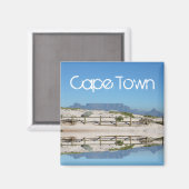 Aimant Cape Town Table Mountain ZA Afrique du Sud (Recto/Verso)