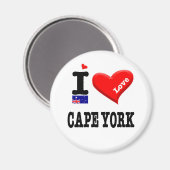 Aimant CAPE YORK - I Love (Recto/Verso)