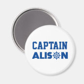 Aimant Capitaine Alison (Recto/Verso)