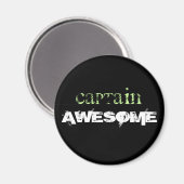 Aimant Capitaine AWESOME (Recto/Verso)