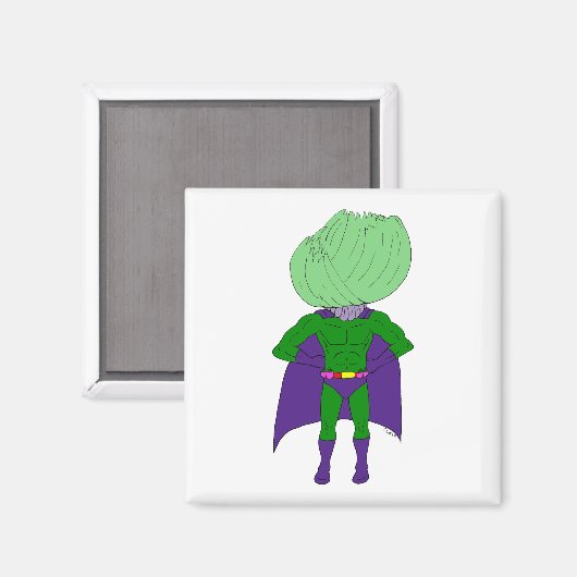 Aimant Capitaine Cabbage (Recto/Verso)