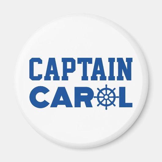 Aimant Capitaine Carol (Devant)