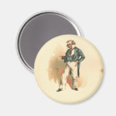 Aimant Capitaine Cuttle de Dombey et Son (Recto/Verso)