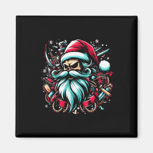 Aimant Capitaine de bateau de Noël pirate capitaine de na