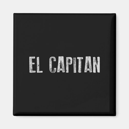 Aimant Capitaine de bateau El Catan (Devant)