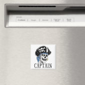 Aimant Capitaine du pirate aux yeux (In Situ (Lave-vaisselle))