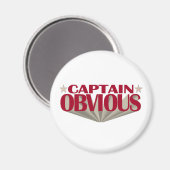 Aimant Capitaine Évident (Recto/Verso)