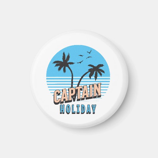 Aimant Capitaine Holiday (Devant)