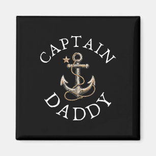 Aimant Capitaine Papa Bateau Voile Navigation Ancre Vinta