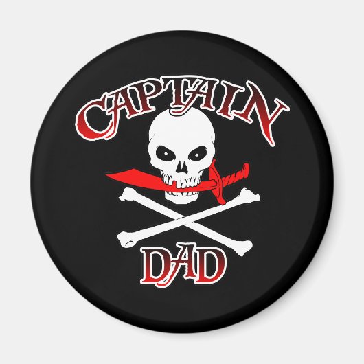 Aimant Capitaine Papa (Cutlass) (Devant)