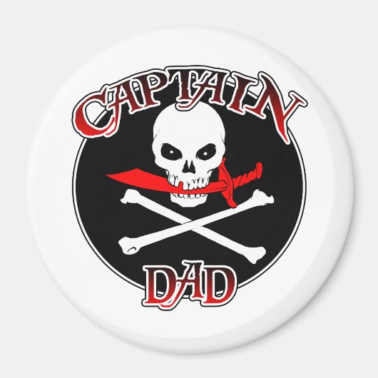 Aimant Capitaine Papa (Cutlass) (Devant)