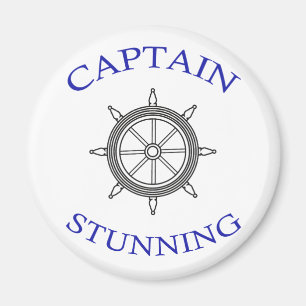 Aimant "Capitaine Stunning"