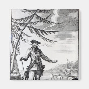 Aimant Capitaine Teach, généralement appelé Blackbeard