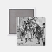 Aimant Capitaine Tongrelow a pris le plus grand, illustra (Recto/Verso)