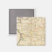 Aimant Capitales de France (Recto/Verso)