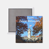 Aimant Capitol, Colonial Williamsburg (Recto/Verso)