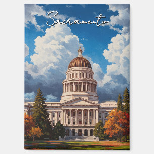 Aimant Capitole de l'État de Californie à Sacramento