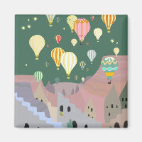 Cappadocia Night Art | Hot Air Balloon Turquie