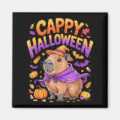 Aimant Cappy Halloween Capybara Witch  (Devant)