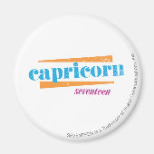 Aimant Capricorn Aqua (Devant)