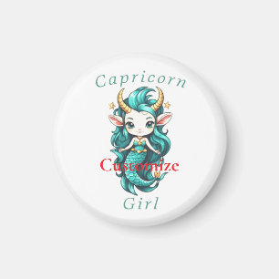 Aimant Capricorn Girl Mermaid Thunder_Cove