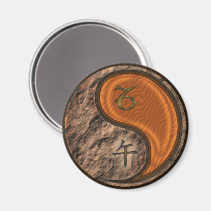Aimant Capricorne & Cheval de Bois