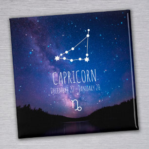 Aimant Capricorne   Constellation Zodiaque personnalisée