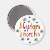 Aimant Capricorne est amusant (Recto/Verso)